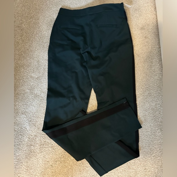 Aritzia Babaton Everett tuxedo pants green/black - Picture 2 of 4
